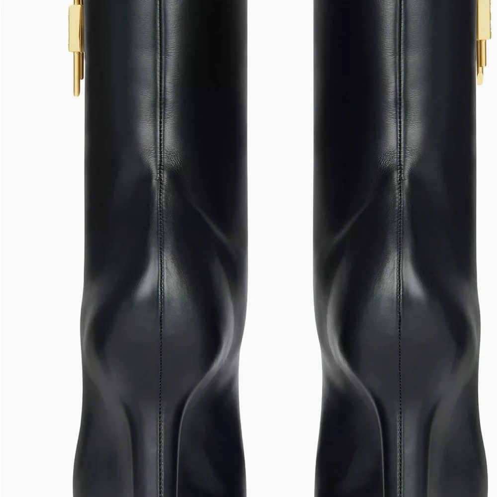 Brand New Givenchy Black Glock Ankle Boots US Size 36 (6) US - Picture 4 of 10